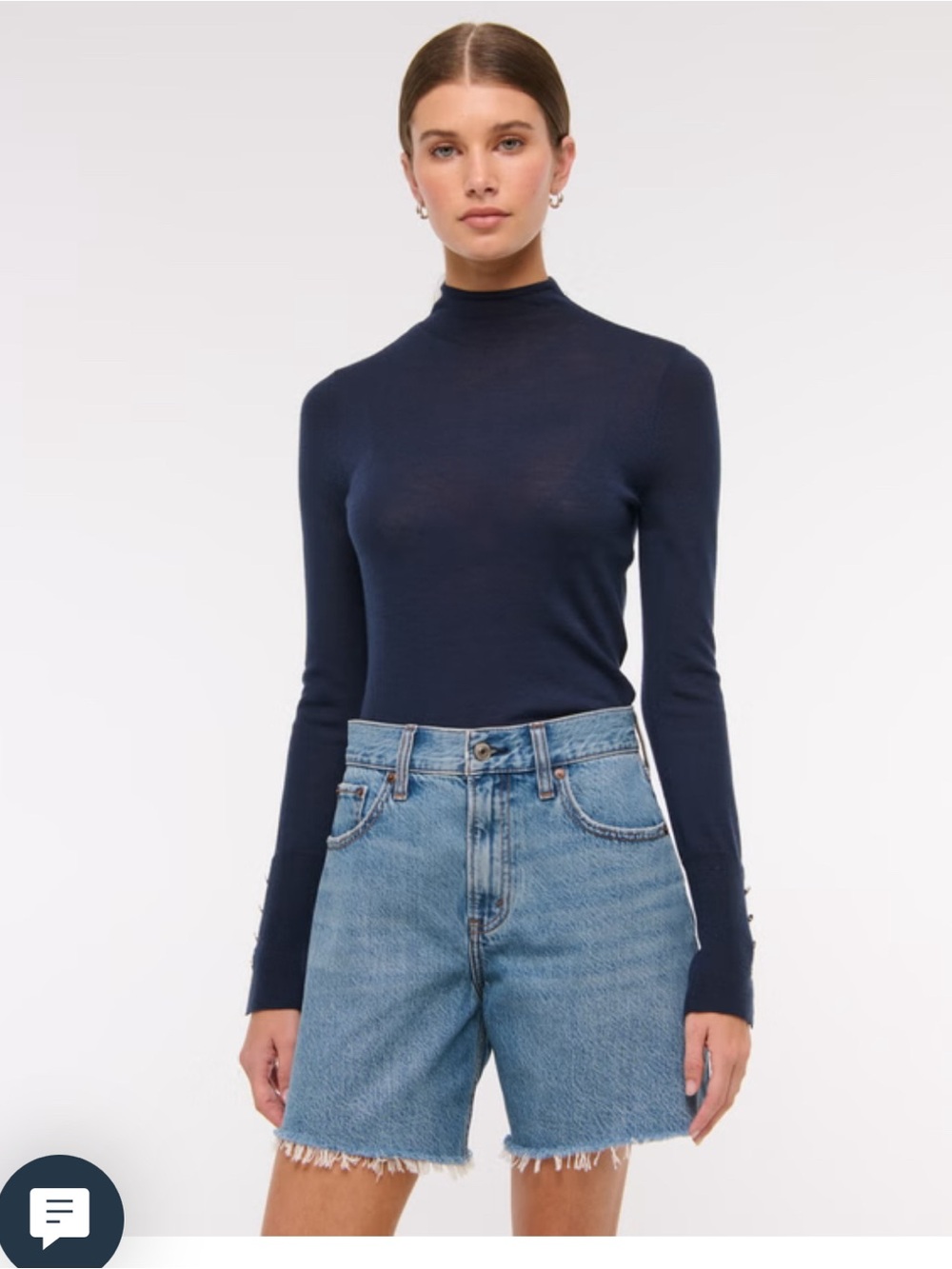Abercrombie & Fitch Loose Short High Rise